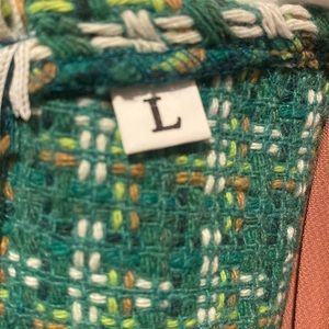 Plaid Sleeveless Tweed Dress